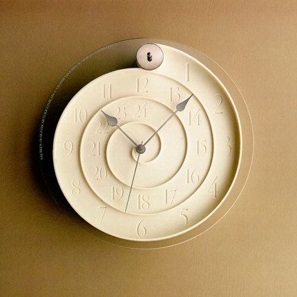 Nautilus Wall Clock           Tasarımcı : Oscar Tusquets Blanca